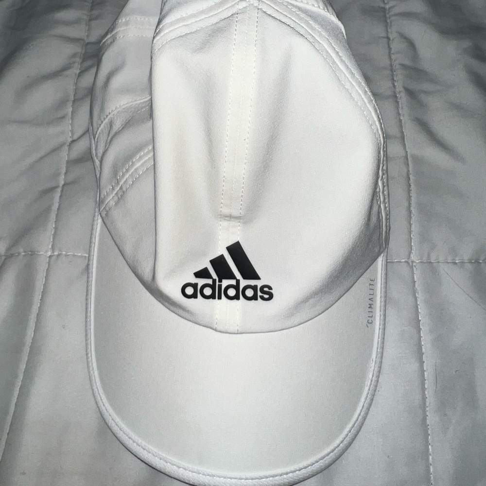 WHITE ADIDAS HAT